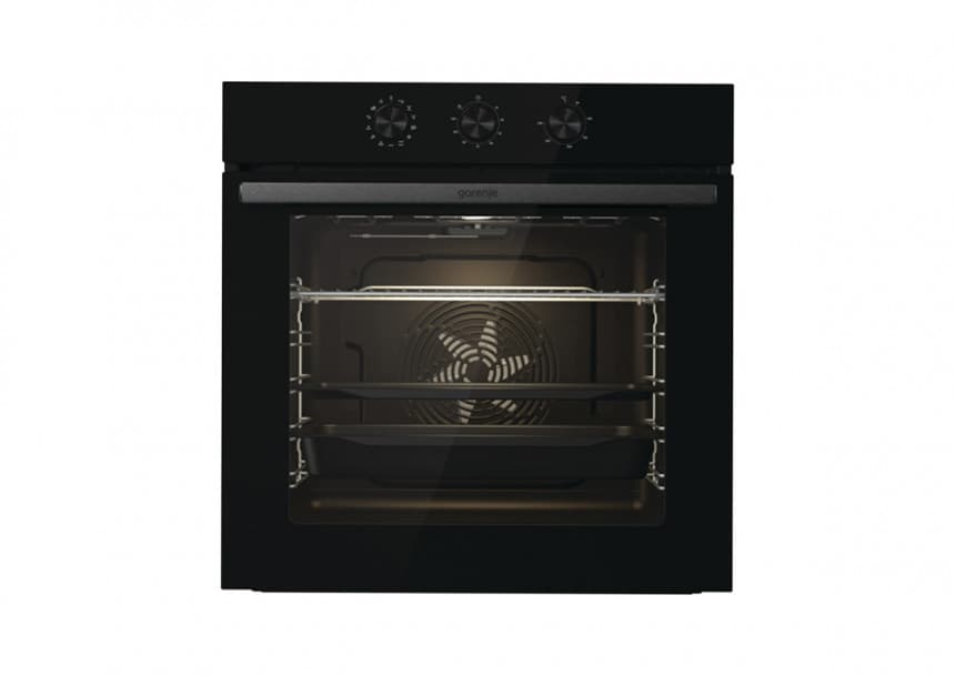 Ugradna rerna Gorenje Samostalna ugradna rerna multifunkcijska rerna 13P Mehanički tajmer Push&Pull komande Kružni grejač i ventilator za pečenje na više nivoa istovremeno 77 litara AirFry Fastpreheat Defrost PerfectGrill Pizza funkcija GentleBake AquaClean BO 6727 E03 X 1