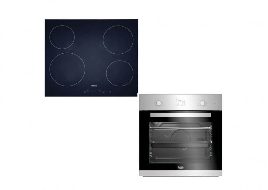 Ugradni nezavisni set BEKO BSC 22120 X rerna i ploča inox 1