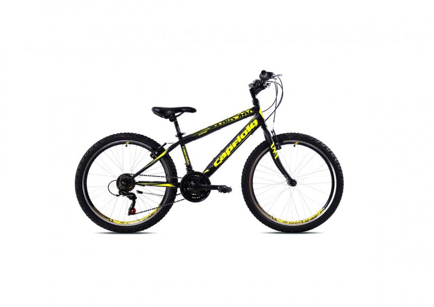 Bicikl Capriolo Mtb rapide 240 24" 18HT crno-žuto 13" (921341-13) 1