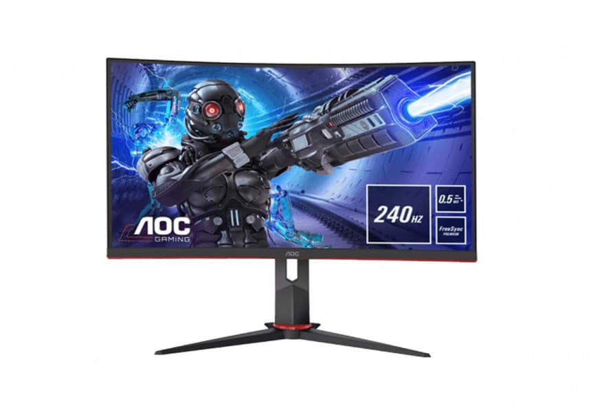 Monitor Aoc C27G2ZU/BK VA zakrivljeni gejmerski 27" 1920x1080 1ms 240Hz 1