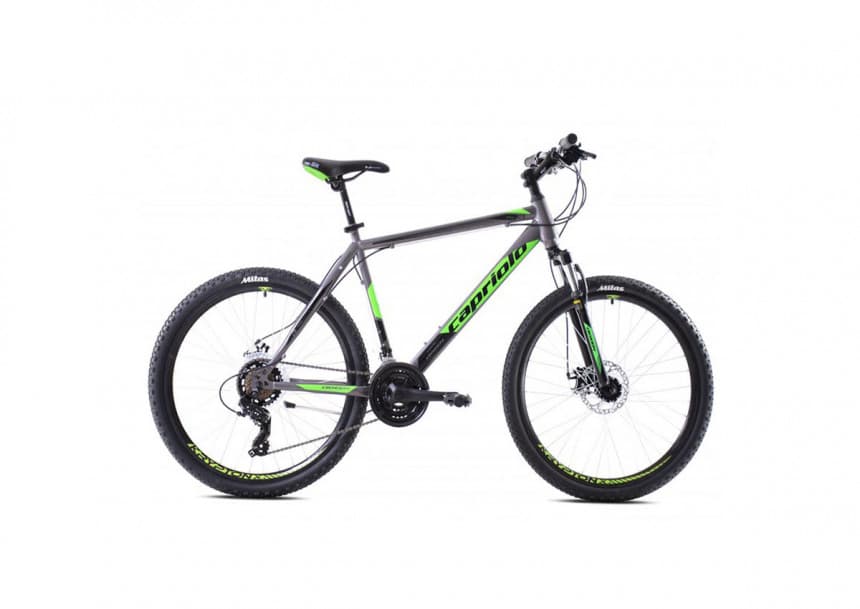 Capriolo MTB OXYGEN 26"21HT sivo-nzel 920423-20 1