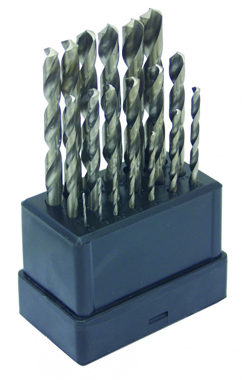 Burgije set 19  ∅ 1 10mm  HSS  EC 11190 1