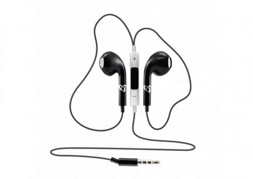 S BOX IEP 204 Black, Slusalice sa mikrofonom 1