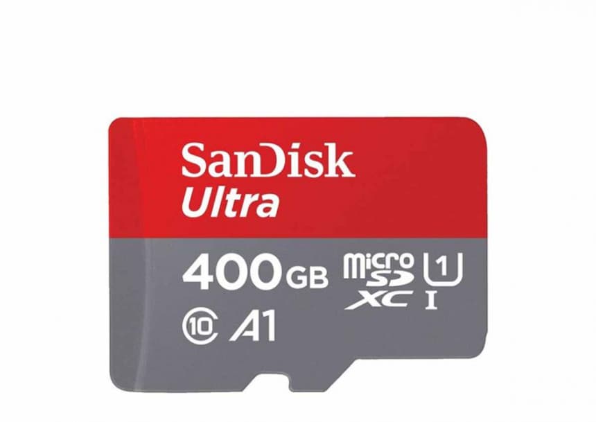 SanDisk SDXC 400GB Ultra Mic.120MB/s A1Class10 UHS-I +Adap. 67696 1