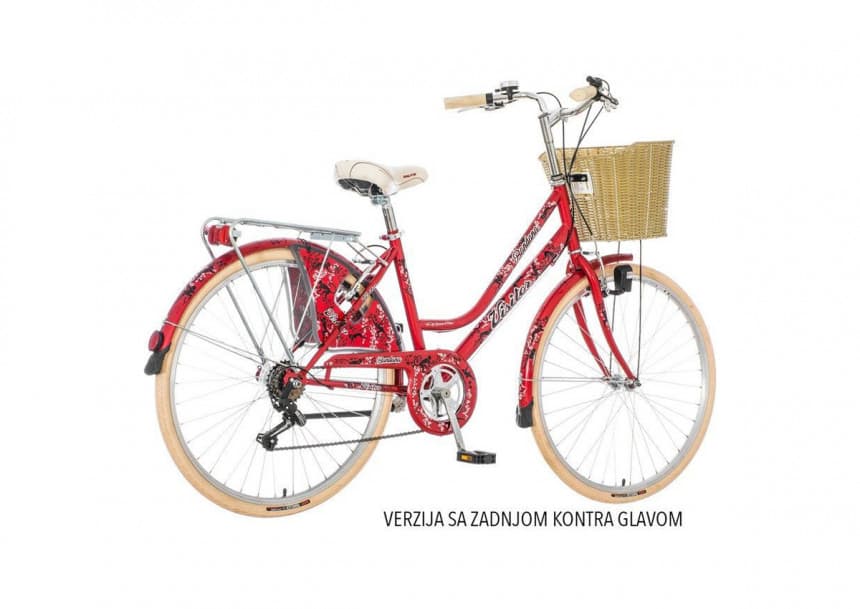 Crveno crna bandana ženska bicikla -fam269f (ven~1260188) 1