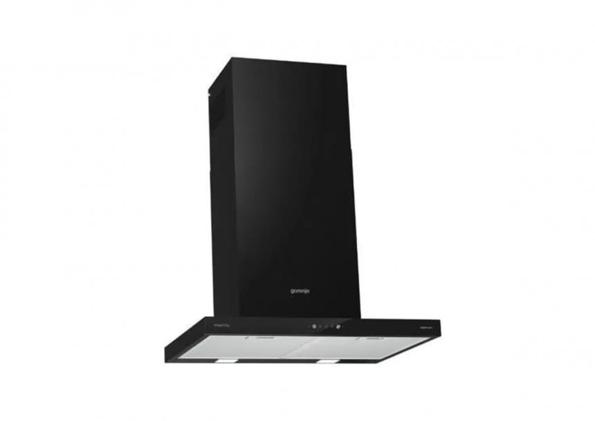 Dekorativni aspiratori / dizajn linija Simplicity Gorenje SIMPLICITY Zidni samostalni aspirator Maksimalni protok vazduha 650 m³ / h LED osvetljenje AdaptLightOptiStartPerivi aluminijumski filter sa poluretanskom penom širina 60cm WHT 6 SYB 2