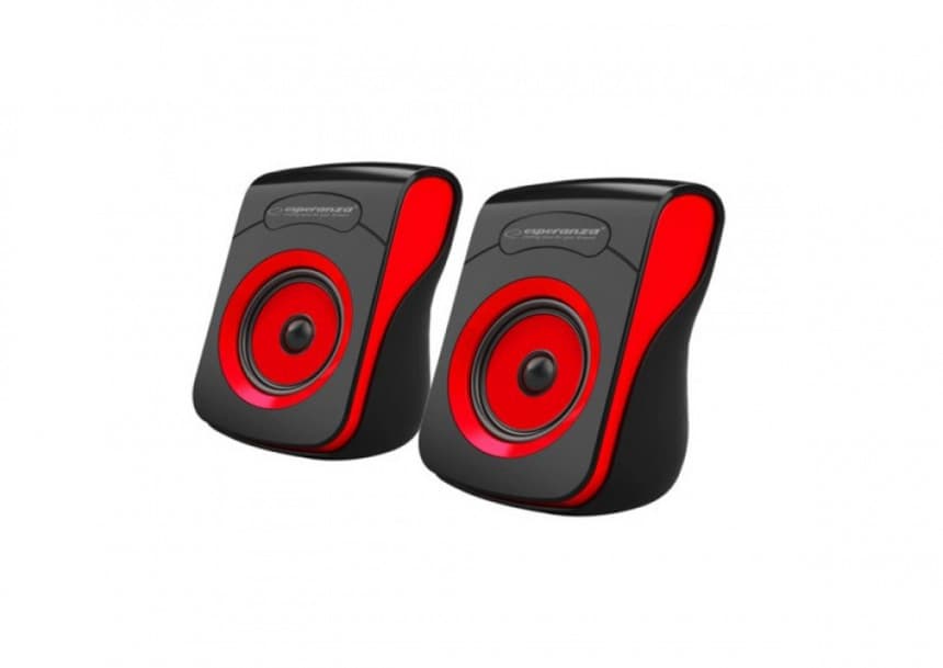 ESPERANZA EP140KR USB STEREO ZVUČNICI 2.0 FLAMENO 1