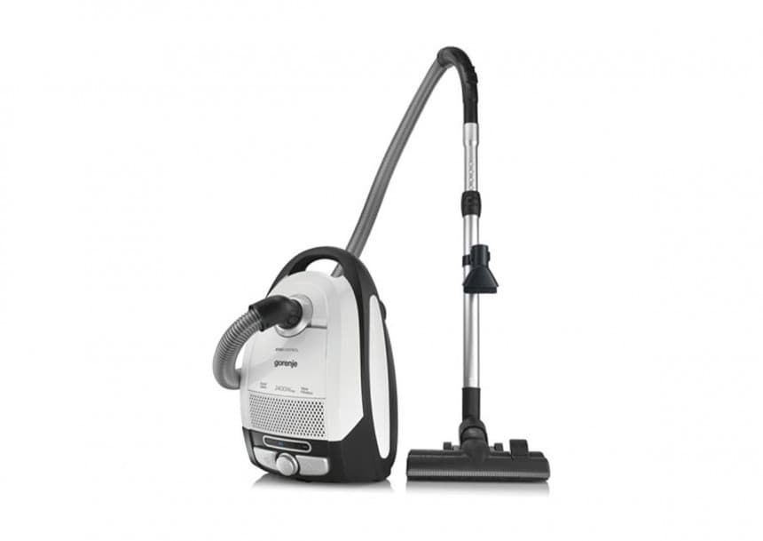 Gorenje VC2421ECW Snaga motora: 2400 W usisna snaga 500 W HEPA filtracija XPANDZONE četka Super tihi rad motora kese: GB 2 1