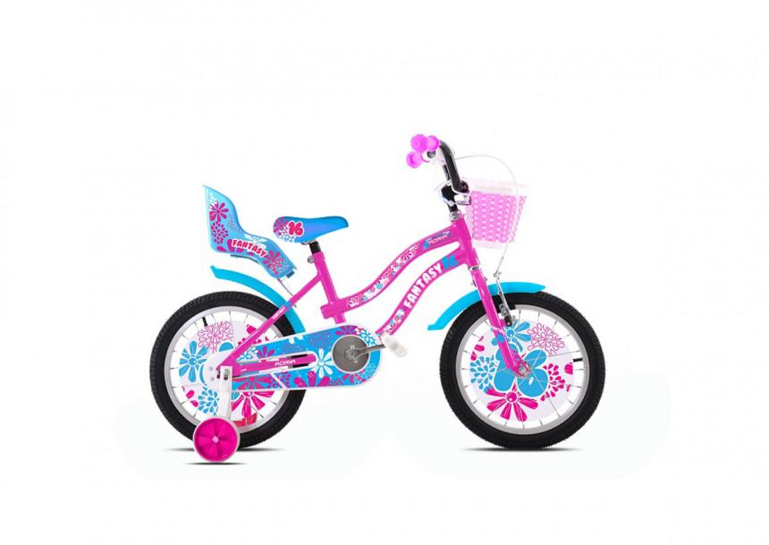 Dečiji bicikl Capriolo Fantasy BMX 16" HT pink-plavo (920125-16) 1