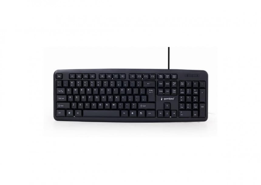 KB-U-103-YU ** Gembird Standardna tastatura SRB (YU) layout black USB (404) 1