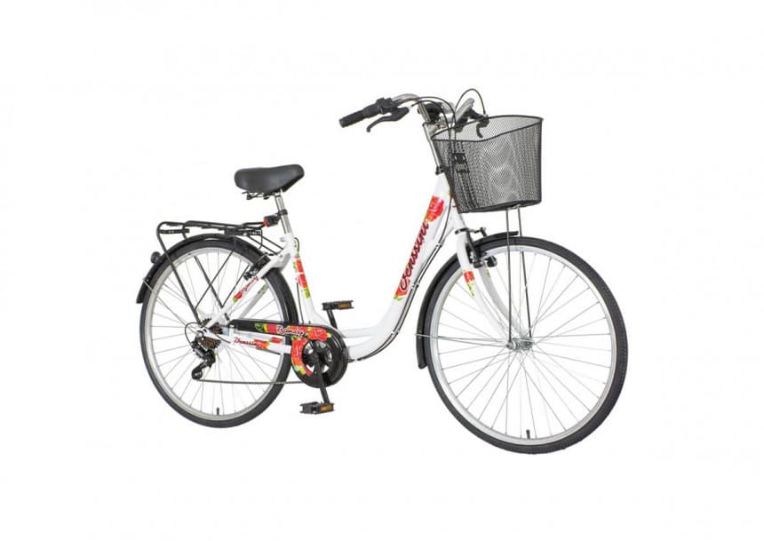 City bicikla venssini belo roza-diam266kk (ven~1261117) 1