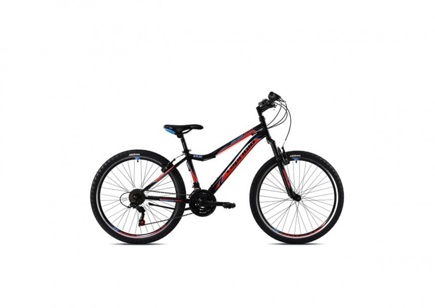 Bicikl Capriolo Mtb Diavolo dx 600FS 26" 18 brzina crno-crvena (921366-17) 1