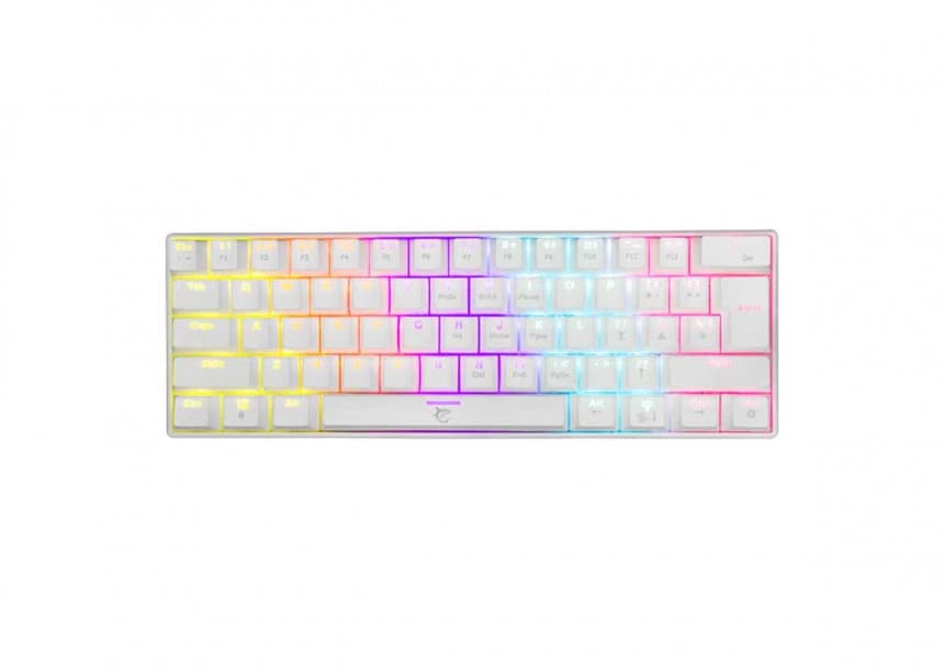 WS GK 2022 SHINOBI, White, Mechanical Keyboard- SR 1
