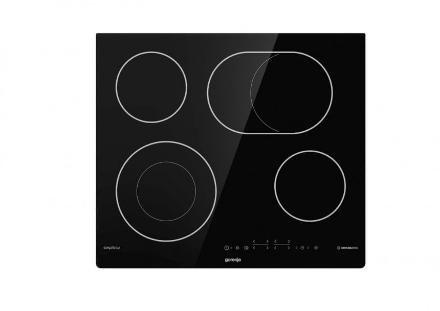 Ugradna staklokeramička ploča Gorenje ECT643SYB 1