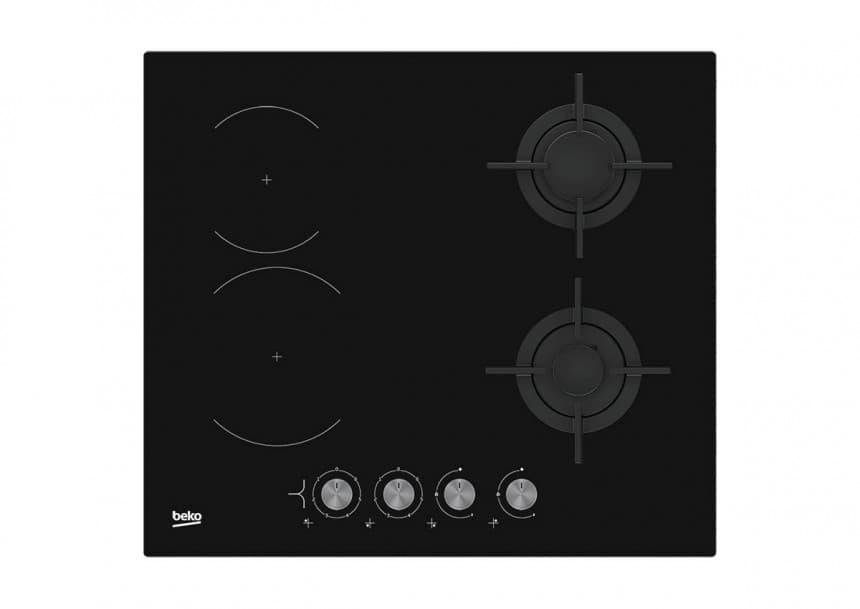 Kombinovana ugradna ploča Beko HILM 64222 S 4 zone crna 1
