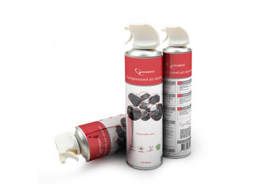 CK-CAD-FL600-01 Gembird Compressed air duster 600ml 1