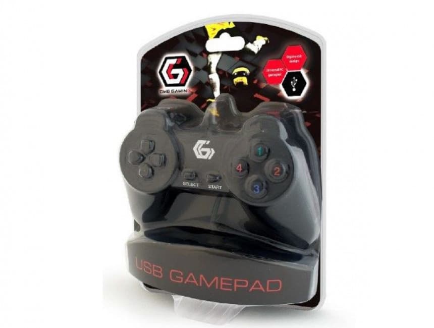 JPD-UB-01 Gembird USB 2.0 digital gamepad black (alt. JPD-Digitalpad) fo 1