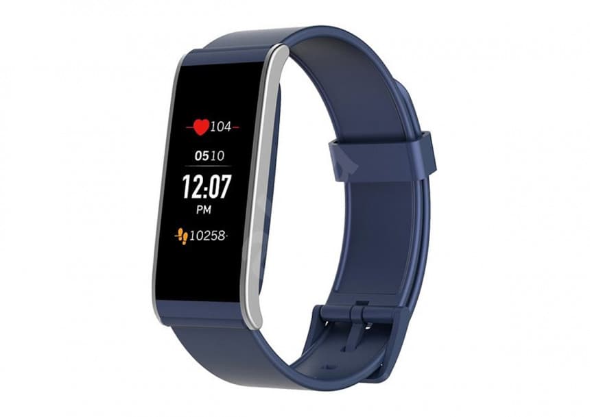 Smart sat MyKronoz ZEFIT4 HR BLUE SILVER (7800409) 1