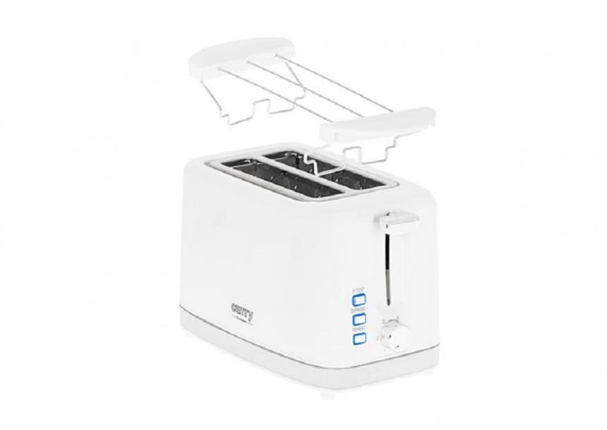 Toster Camry cr3219 2kriške hleba 900w beli 1