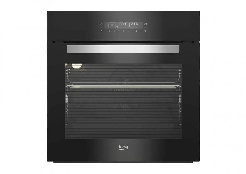 Ugradna rerna BEKO BIM 24400 BCS ventilatorska kuvanje sa 3D tehnologijom LCD ekran 71l Crna 1