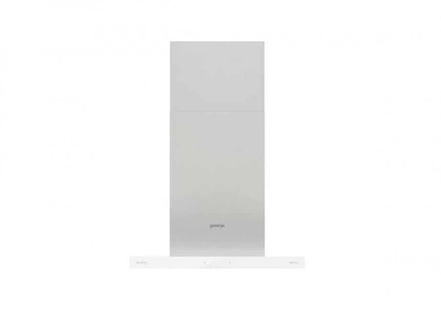 Dekorativni aspiratori / dizajn linija Simplicity Gorenje SIMPLICITY Zidni samostalni aspirator Maksimalni protok vazduha 650 m³ / h LED osvetljenje AdaptLightOptiStartPerivi aluminijumski filter sa poluretanskom penom širina 60cm WHT 6 SYW 1