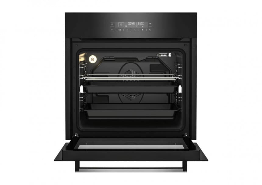 Ugradna rerna BEKO BIM 24400 BCS ventilatorska kuvanje sa 3D tehnologijom LCD ekran 71l Crna 2