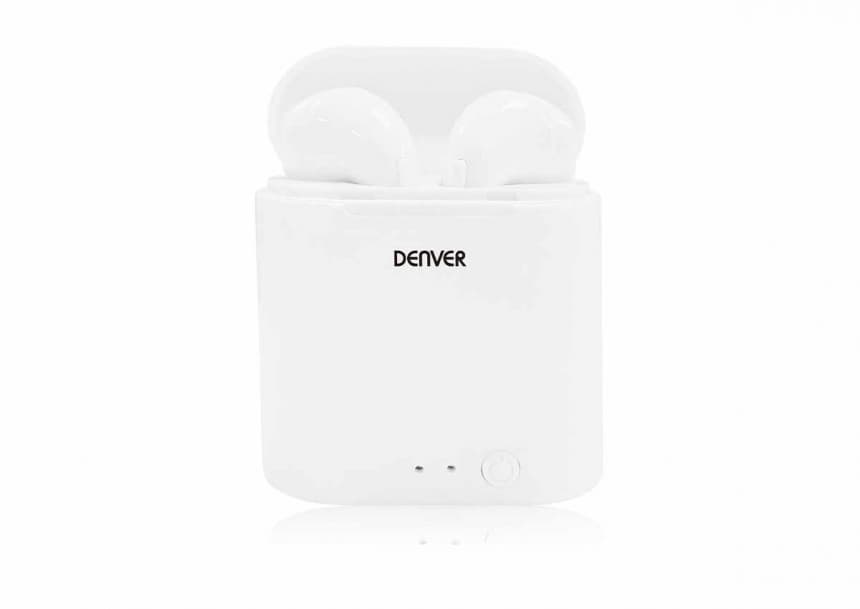 Slušalice bluetooth DENVER TWE 36MK2 bele 1