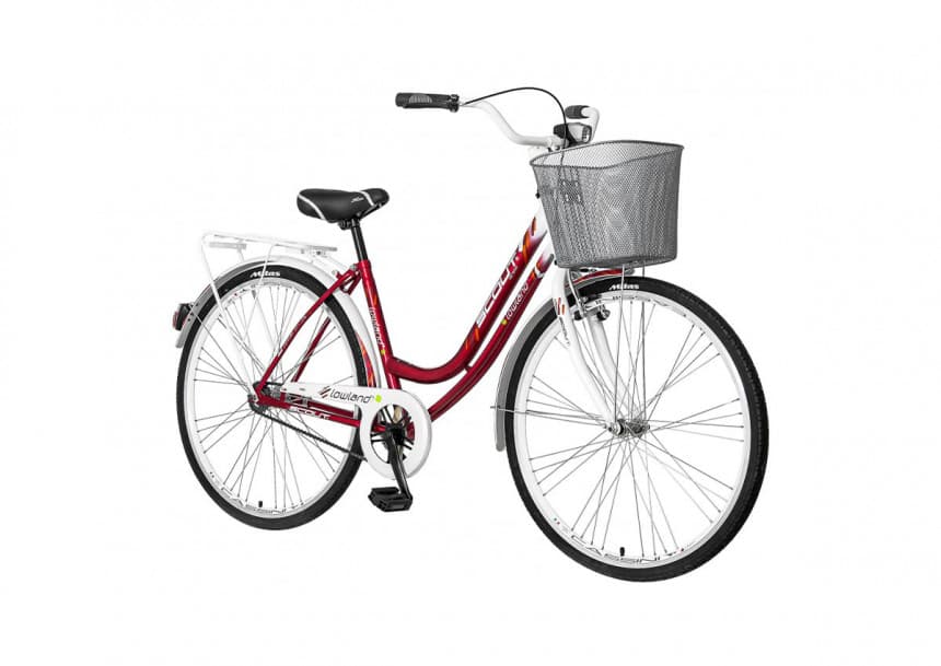 Crveno bela lowland ženska bicikla -low281f (ven~1282000) 1