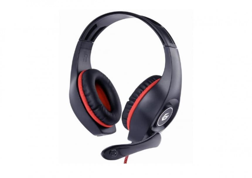 Slušalice Gembird GHS-05-R 3.5mm crvene 1