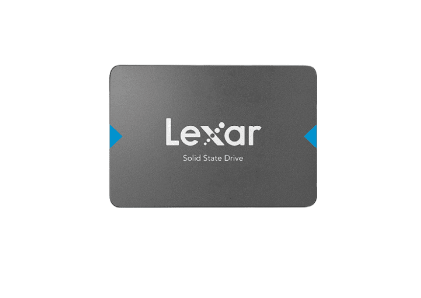 Lexar 240GB NQ100 2.5” SATA (6Gb/s) Solid-State Drive, up to 550MB/s Read and 445 MB/s write 1