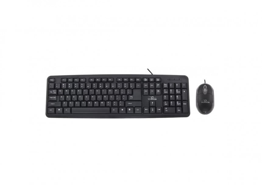 TITANUM TK106 SET OPTICKI USB 3D MIS + TASTATURA 1