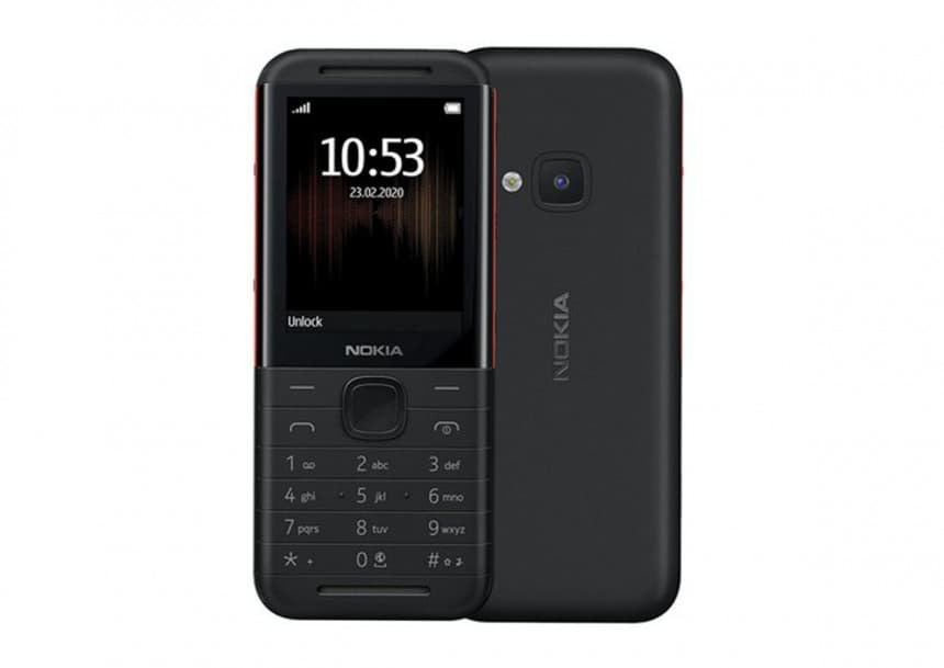 Mobilni telefon NOKIA 5310 DS 2.4" TFT crno-crvena 1