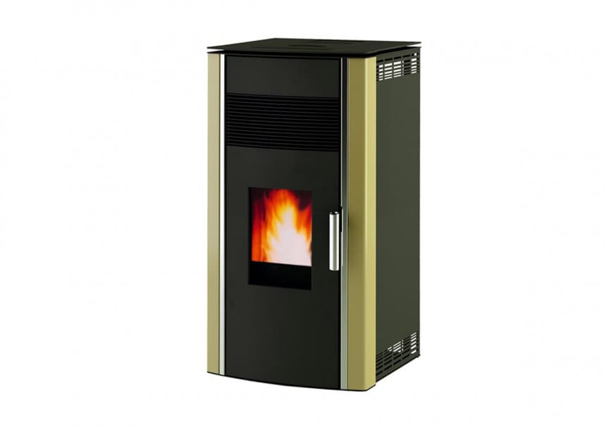 Peć na pelet Alfa Plam Luca, krem 1