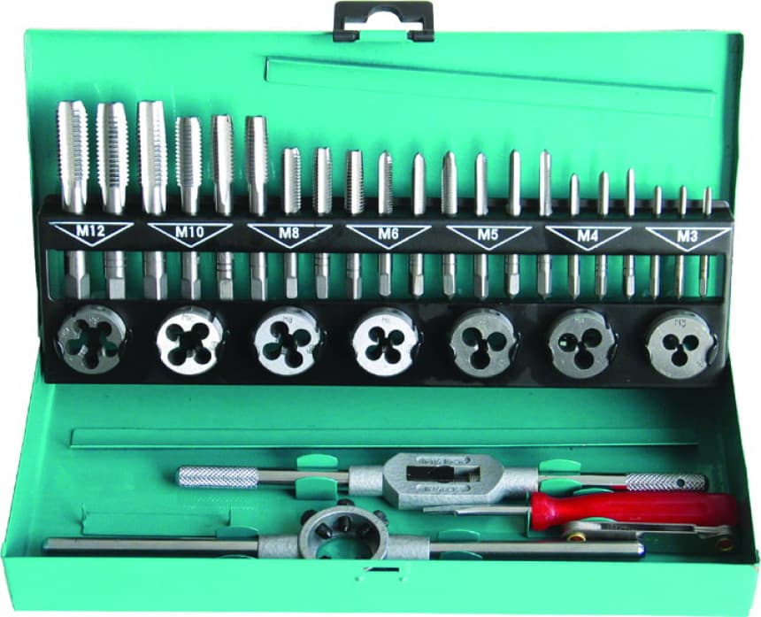 Ureznice nareznice set 32 kom  M3  M12  EP 29302 1