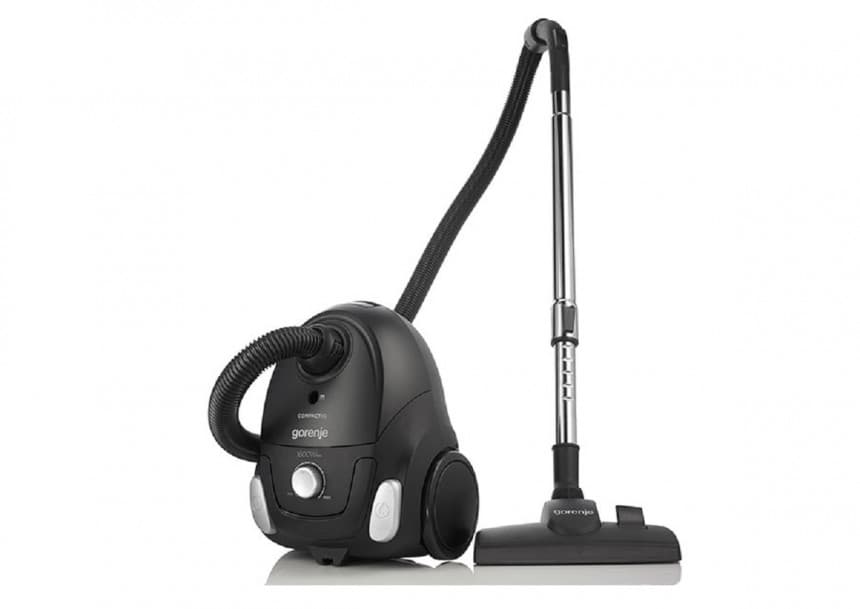 Usisivač Gorenje VC1611CXBK Snaga motora: 1600 W usisna snaga 330 W HEPA filtracija teleskopska cev kese: GB 1 1