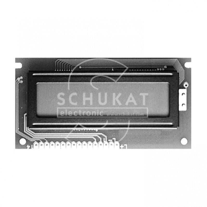 LCD displej 2x20 DEM20231SYH-PY 1