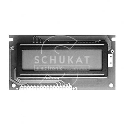 LCD displej 2x20 DEM20231SYH-PY