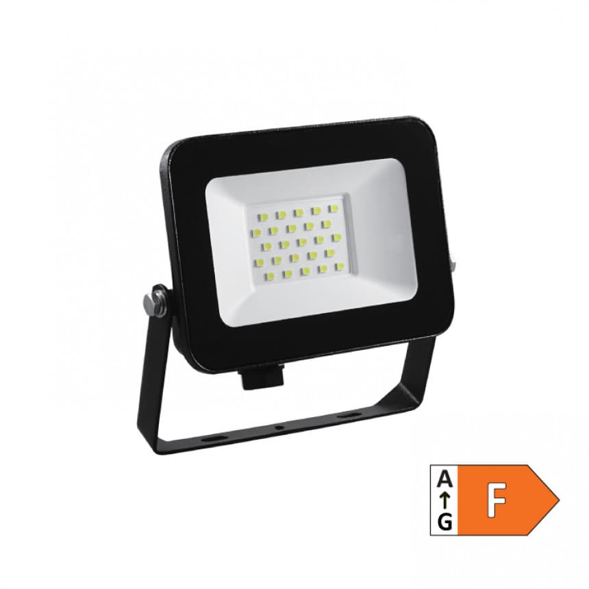 LED reflektor 20W LRF024EW-20W/BK 1