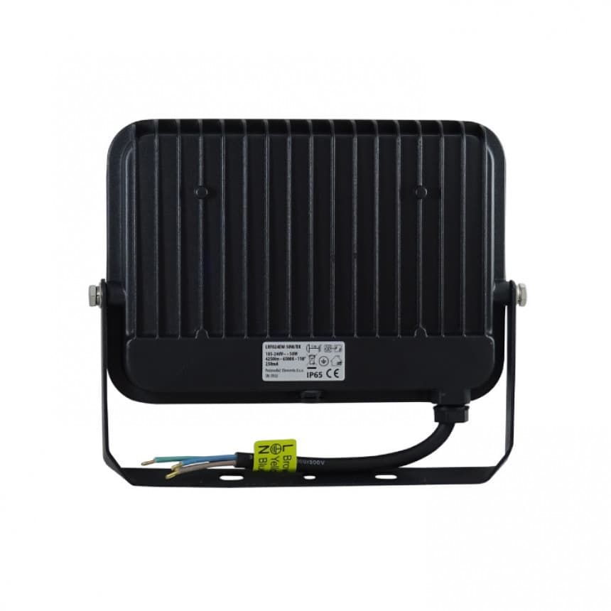LED reflektor 50W LRF024EW-50W/BK 2
