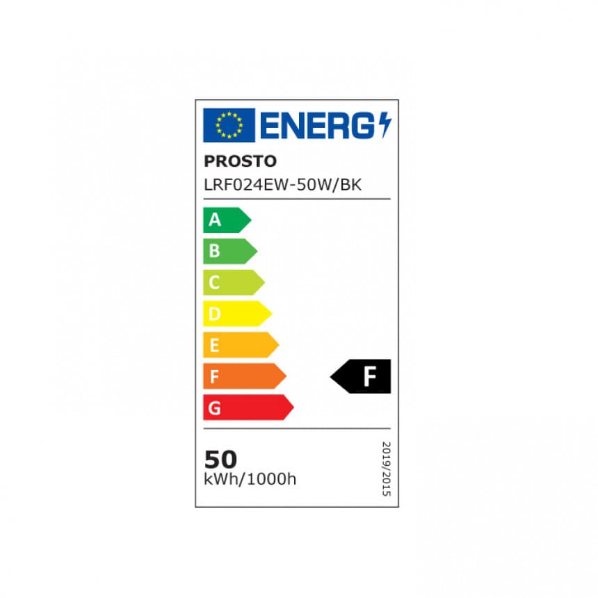 LED reflektor 50W LRF024EW-50W/BK 4