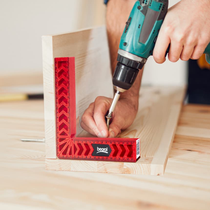 Lenjir ugaoni ABS 200X200mm 6