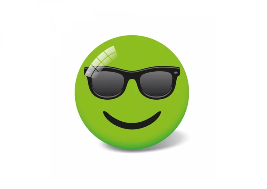 Lopta smajli 23 cm 2