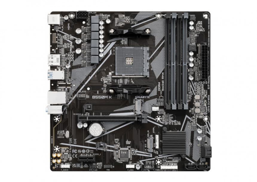 MB AM4 Gigabyte B550M-K 3