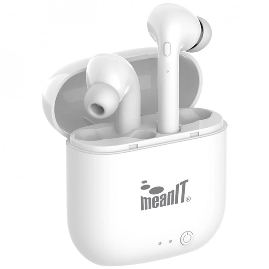 MeanIT Bežične stereo slušalice, Bluetooth v5.0, bele - TWS B50 2