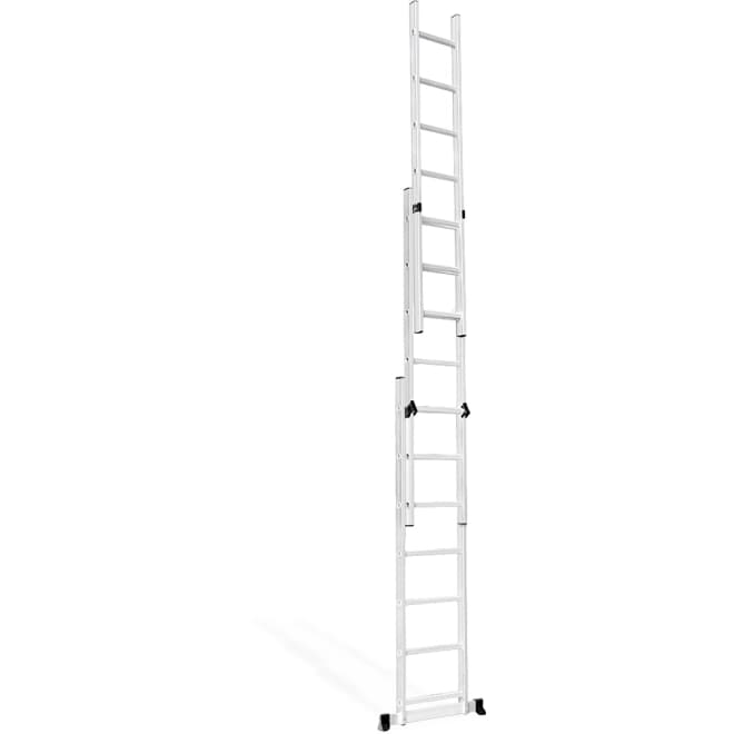 ATON  Aluminijumske trodelne  merdevine 3x12 8.42m ATN-DLE312 2