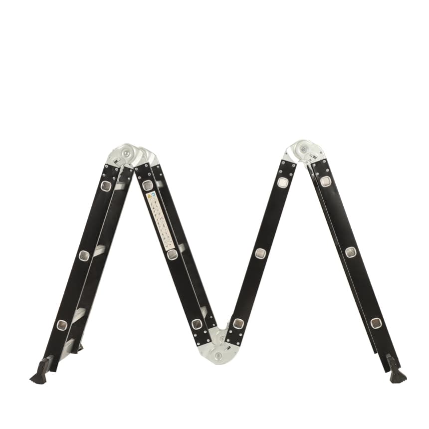 ATON Čelične višenamenske merdevine sa platformom 4x4 4.64m ATN-DLM104S 1