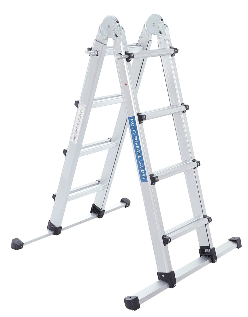 ATON  Aluminijumske teleskopske zglobne merdevine 4x4 4.08m ATN-DLM604 4