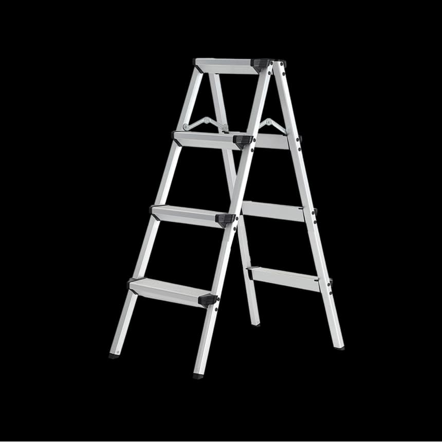 ATON Aluminijumske sklopive stepenaste merdevine 2x4 0.97m ATN-DLH504 1