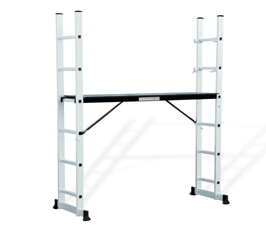 ATON  Aluminijumske dvodelne merdevine sa skelom 2x7 3.32m ATN-DLSL101-7 1