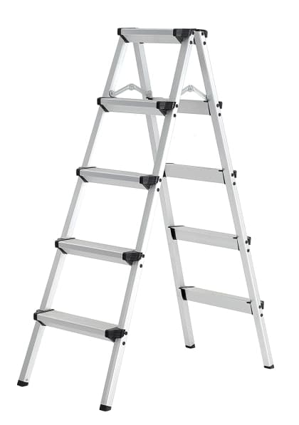 ATON Aluminijumske sklopive stepenaste merdevine 2x5 1.21m ATN-DLH505